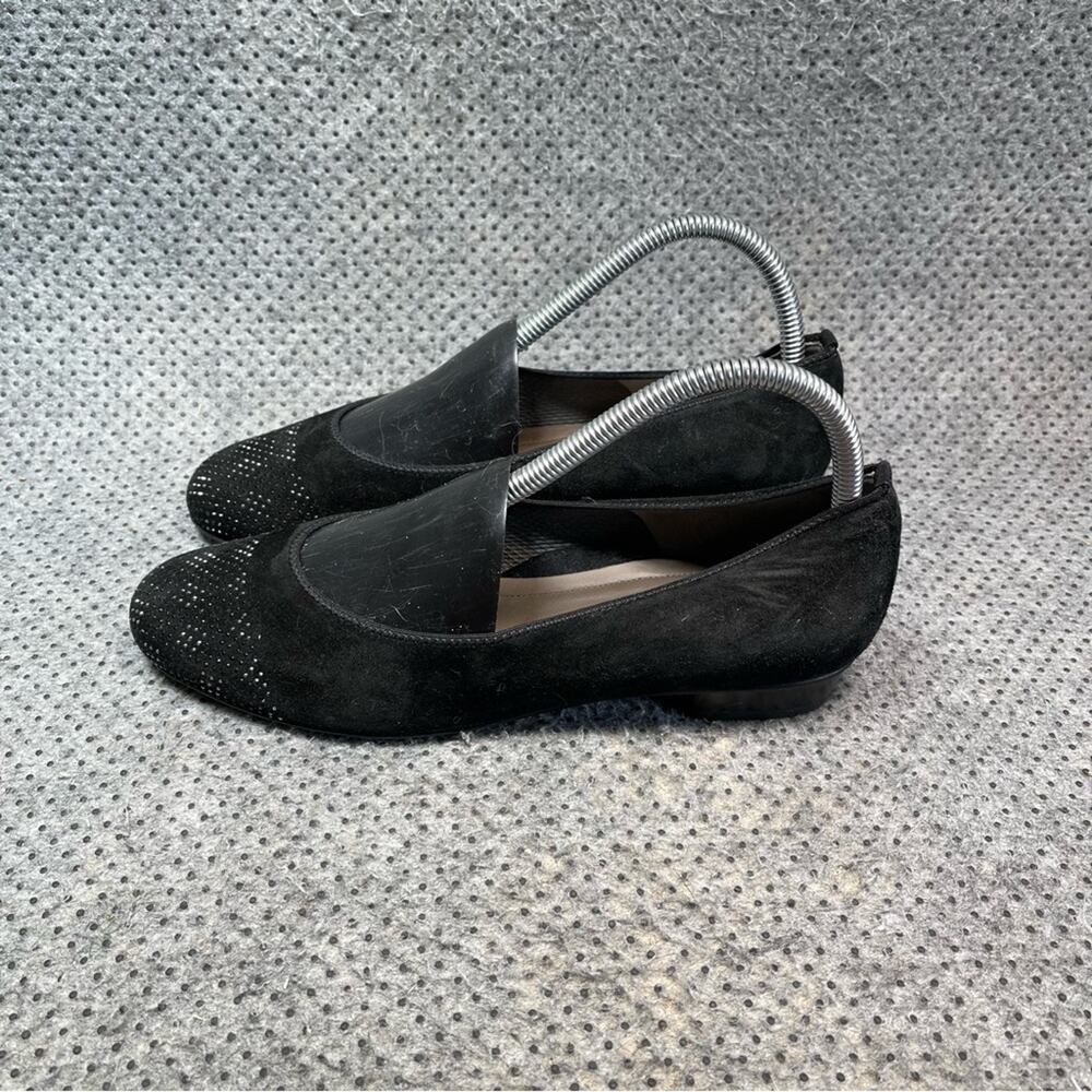 Luftpolster Black Spiked Loafers Size 7.5 Women’s